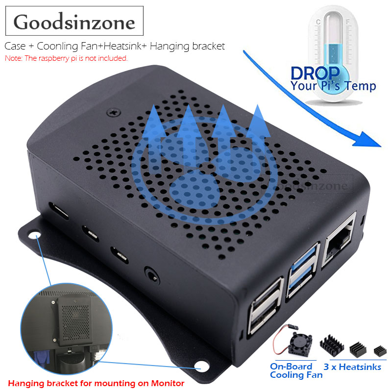 Raspberry Pi 4 Mẫu B Vỏ nhôm c - đánh giá và giá Argon One V3 M.2 Nvme Case