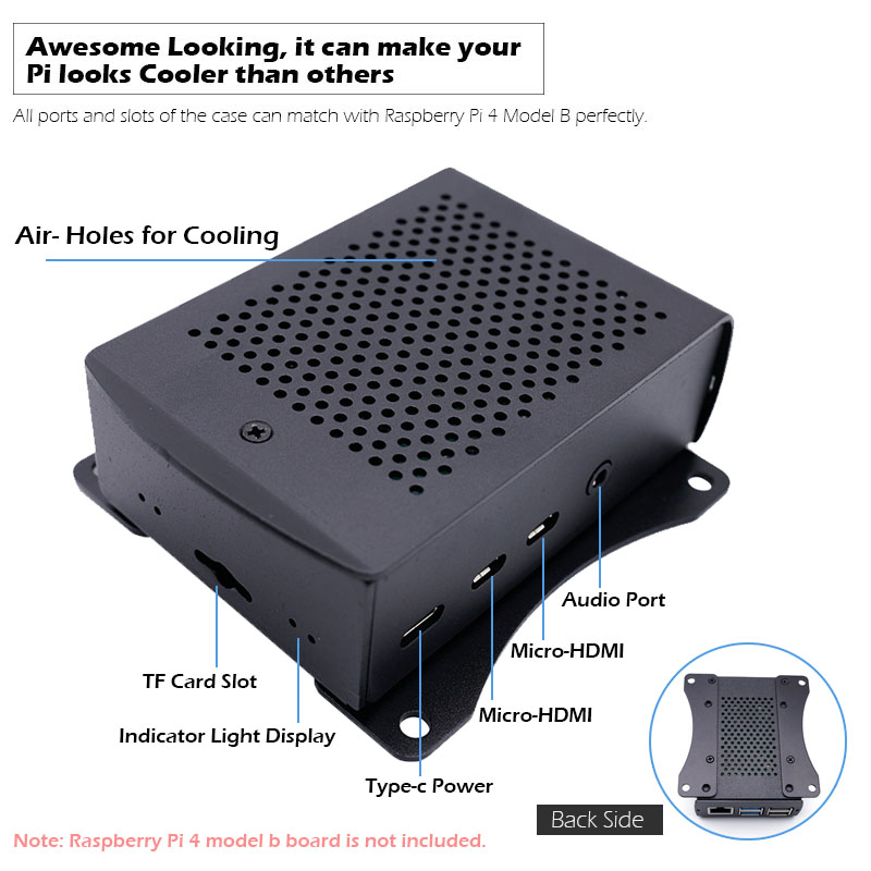 Raspberry Pi 4 Mẫu B Vỏ nhôm c - đánh giá và giá Argon One V3 M.2 Nvme Case