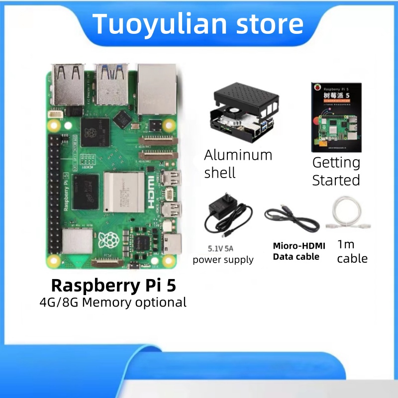 For Raspberry Pi 5 development - đánh giá và giá Raspberry Pi 5 8Gb Board