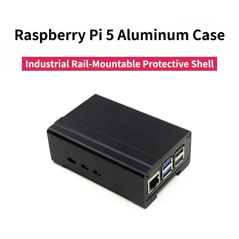 Raspberry Pi 5 Aluminum DIN‑Ra - đánh giá và giá Argon One V3 M.2 Nvme Case
