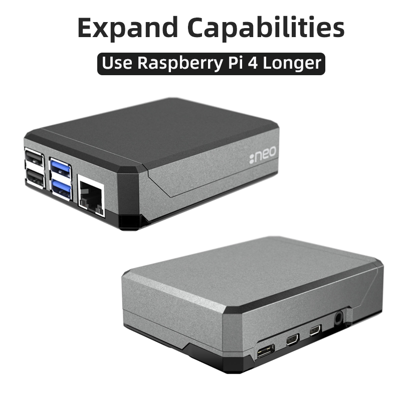 Argon NEO Raspberry Pi 4 Ốp Lư - đánh giá và giá Argon One V3 M.2 Nvme Case